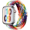 Bracelet solo tressé Apple Watch 40 à 49 mm – Couleur du bracelet pride edition