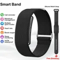 Bracelet sport connecté suivi sommeil stress – Couleur Black Nylon
