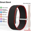 Bracelet sport connecté suivi sommeil stress – Couleur Blackish-red Nylon