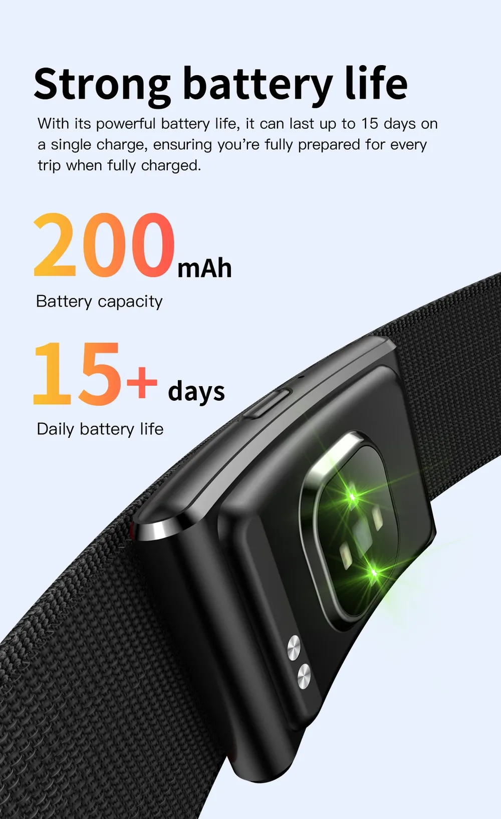 Bracelet sport connecté suivi sommeil stress