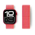 Bracelet sport nylon Apple Watch 38 à 49 mm – Couleur du bracelet 100 Rainbow Red