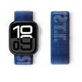 Bracelet sport nylon Apple Watch 38 à 49 mm – Couleur du bracelet 103 blue