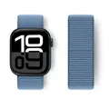 Bracelet sport nylon Apple Watch 38 à 49 mm – Couleur du bracelet 108 Rin Blue