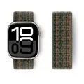 Bracelet sport nylon Apple Watch 38 à 49 mm – Couleur du bracelet 111 Sequoia Orange