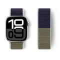 Bracelet sport nylon Apple Watch 38 à 49 mm – Couleur du bracelet 47 khaki