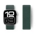 Bracelet sport nylon Apple Watch 38 à 49 mm – Couleur du bracelet 54 Pine needle green