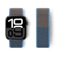 Bracelet sport nylon Apple Watch 38 à 49 mm – Couleur du bracelet 57 Blue Waves