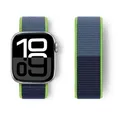 Bracelet sport nylon Apple Watch 38 à 49 mm – Couleur du bracelet 58 Neon lime