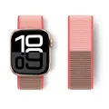 Bracelet sport nylon Apple Watch 38 à 49 mm – Couleur du bracelet 59 neon pink