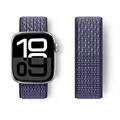 Bracelet sport nylon Apple Watch 38 à 49 mm – Couleur du bracelet 63 Heartbeat Purple