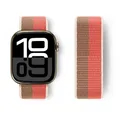 Bracelet sport nylon Apple Watch 38 à 49 mm – Couleur du bracelet 79 Wheat color