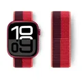 Bracelet sport nylon Apple Watch 38 à 49 mm – Couleur du bracelet 80 red