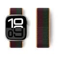 Bracelet sport nylon Apple Watch 38 à 49 mm – Couleur du bracelet 83 Cherry color