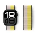 Bracelet sport nylon Apple Watch 38 à 49 mm – Couleur du bracelet 84 Oat milk