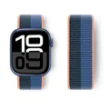 Bracelet sport nylon Apple Watch 38 à 49 mm – Couleur du bracelet 85 Blue