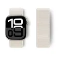 Bracelet sport nylon Apple Watch 38 à 49 mm – Couleur du bracelet 97 starlight