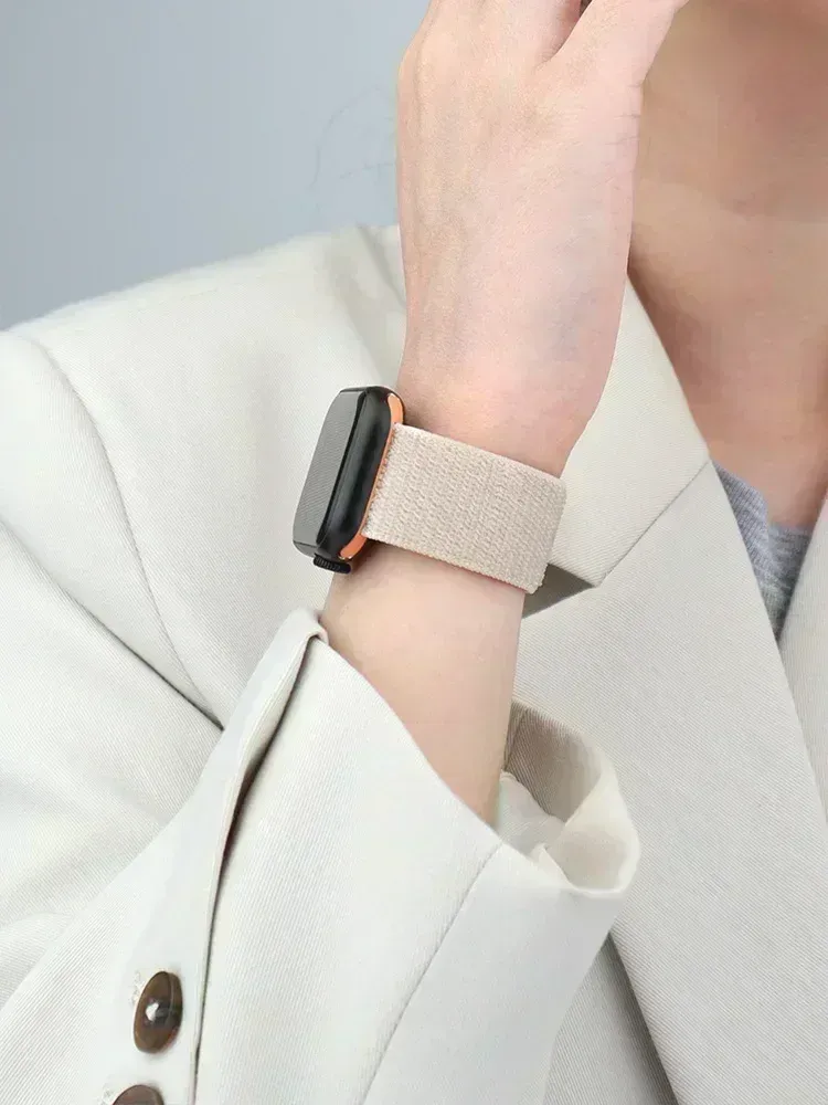 Bracelet sport nylon Apple Watch 38 à 49 mm