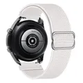 Bracelet sport nylon élastique pour Apple, Samsung, Huawei – Couleur du bracelet BLANC