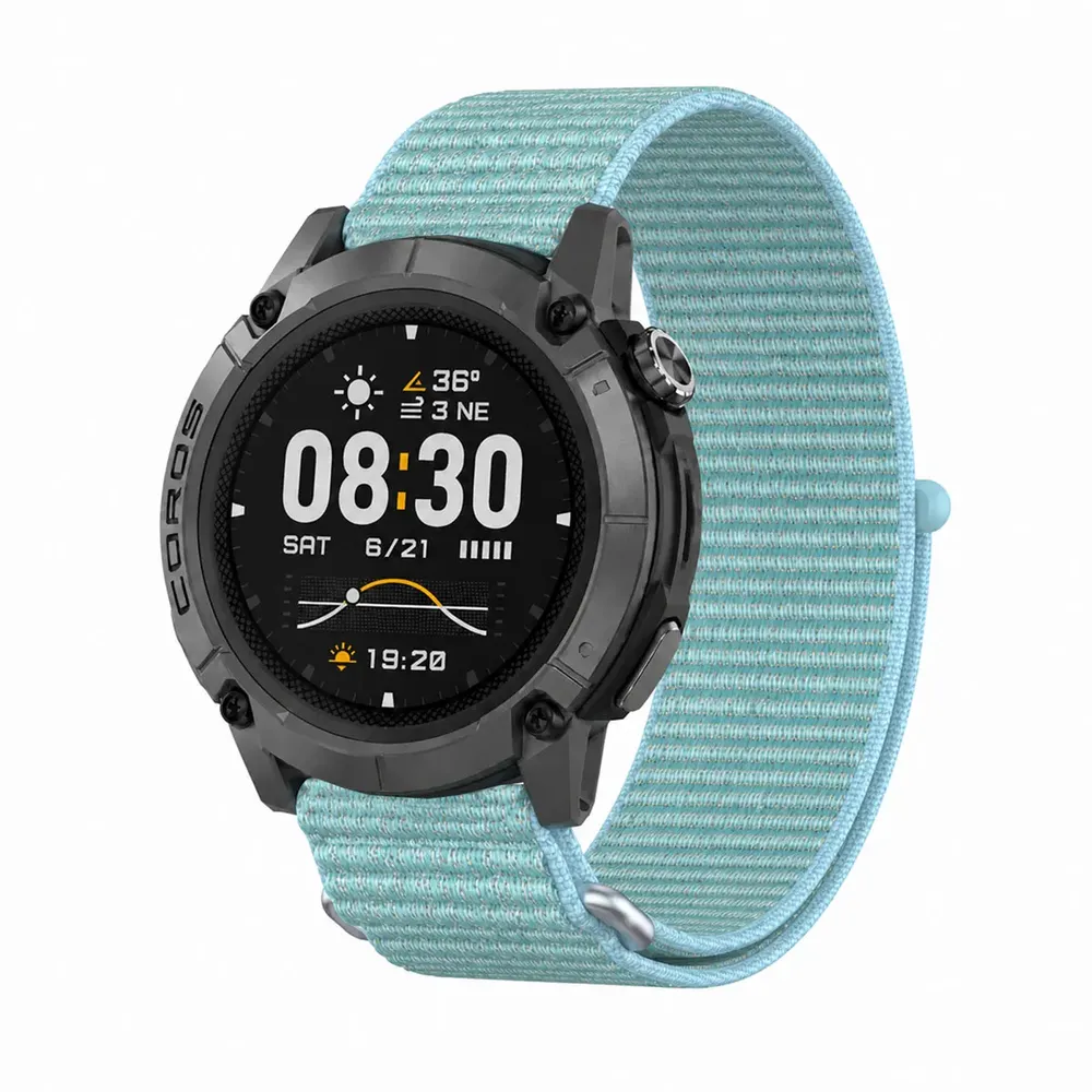 Bracelet sport nylon pour montre 24 mm
