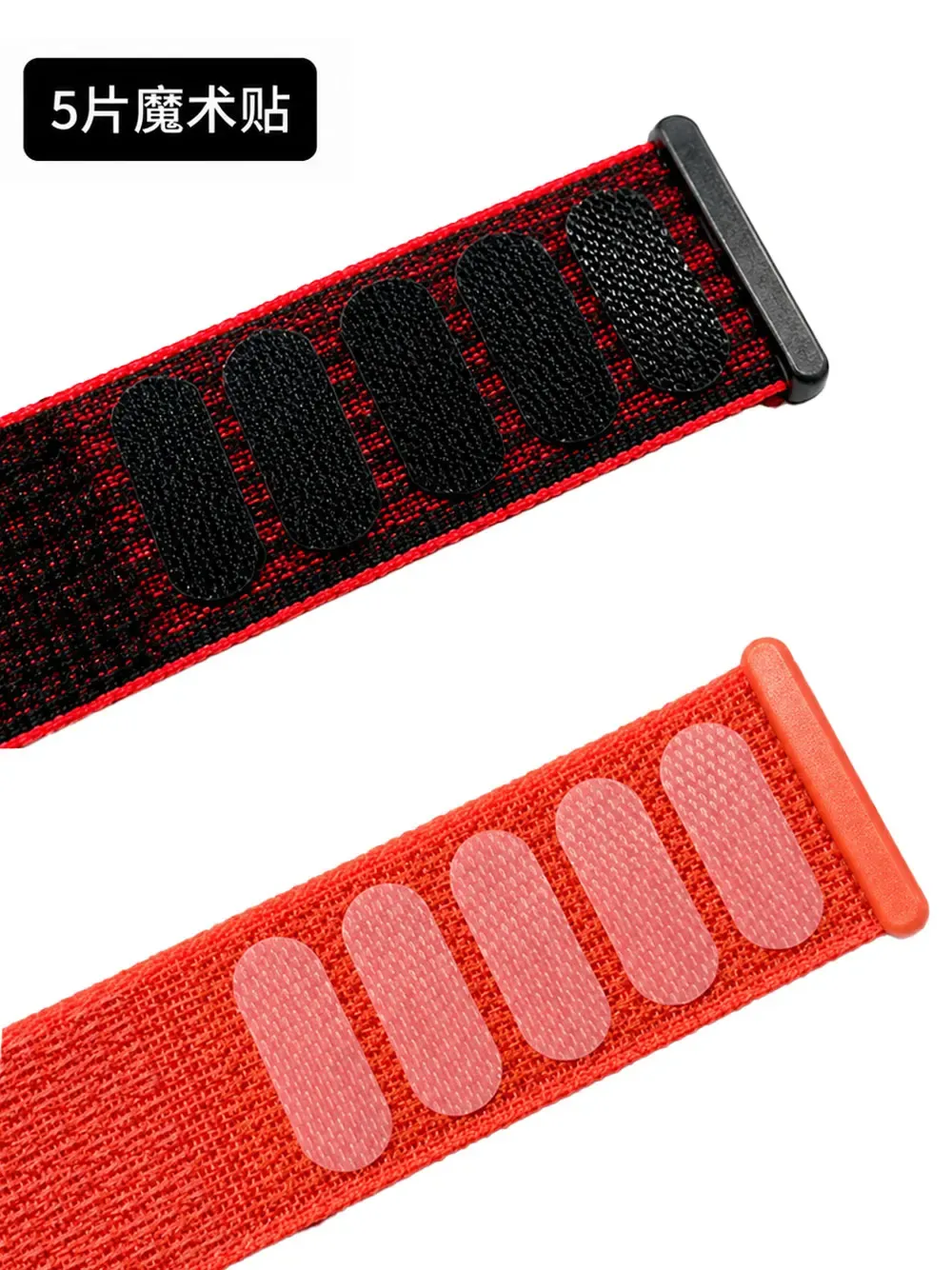 Bracelet sport nylon pour montre 24 mm