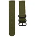 Bracelet sport nylon tissé 18 à 24 mm – Couleur du bracelet canvas-armygreen