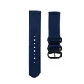 Bracelet sport nylon tissé 18 à 24 mm – Couleur du bracelet canvas-blue