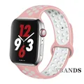 Bracelet sport respirant pour Apple Watch 38 à 49 mm – Couleur du bracelet 17 powder white