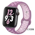 Bracelet sport respirant pour Apple Watch 38 à 49 mm – Couleur du bracelet 18Purple Light Pink