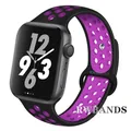 Bracelet sport respirant pour Apple Watch 38 à 49 mm – Couleur du bracelet 28 black purple