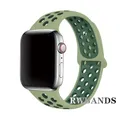 Bracelet sport respirant pour Apple Watch 38 à 49 mm – Couleur du bracelet 29spruce fog green