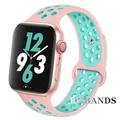 Bracelet sport respirant pour Apple Watch 38 à 49 mm – Couleur du bracelet 31 powder green