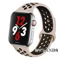 Bracelet sport respirant pour Apple Watch 38 à 49 mm – Couleur du bracelet 37 dune black