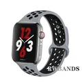 Bracelet sport respirant pour Apple Watch 38 à 49 mm – Couleur du bracelet 41 gray black