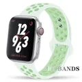 Bracelet sport respirant pour Apple Watch 38 à 49 mm – Couleur du bracelet 48Bright shirt green