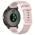 Bracelet sport silicone 18 à 22 mm pour Garmin – Couleur du bracelet 4 pink