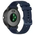 Bracelet sport silicone 18 à 22 mm pour Garmin – Couleur du bracelet 6 navy blue