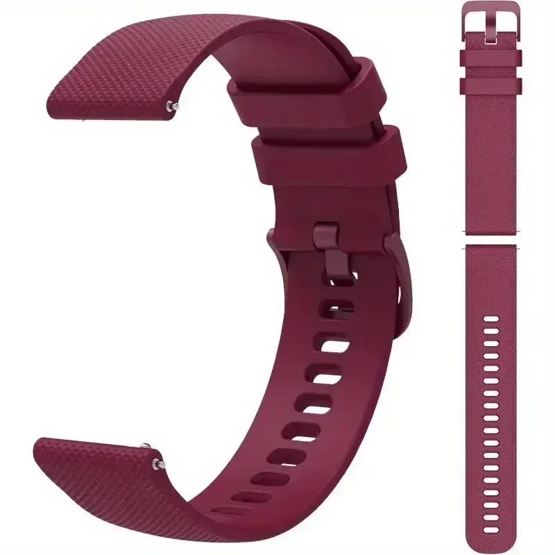 Bracelet sport silicone 18 à 22 mm pour Garmin