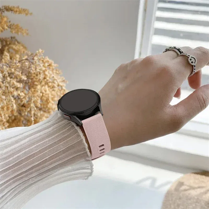 Bracelet sport silicone 18 à 22 mm pour Garmin