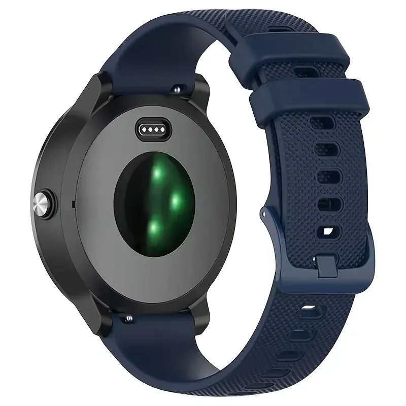 Bracelet sport silicone 18 à 22 mm pour Garmin