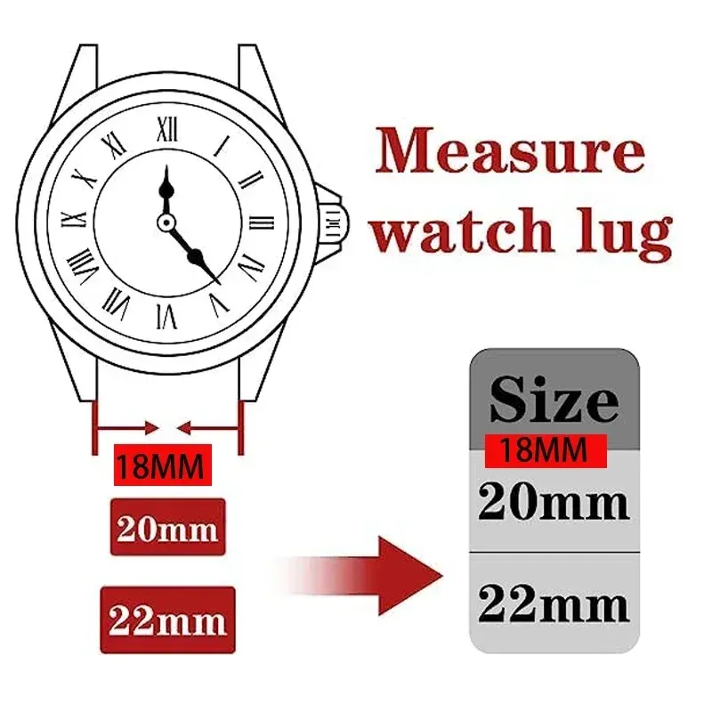 Bracelet sport silicone 18 à 22 mm pour Garmin