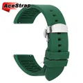Bracelet sport silicone 18 à 24 mm – Couleur du bracelet Green