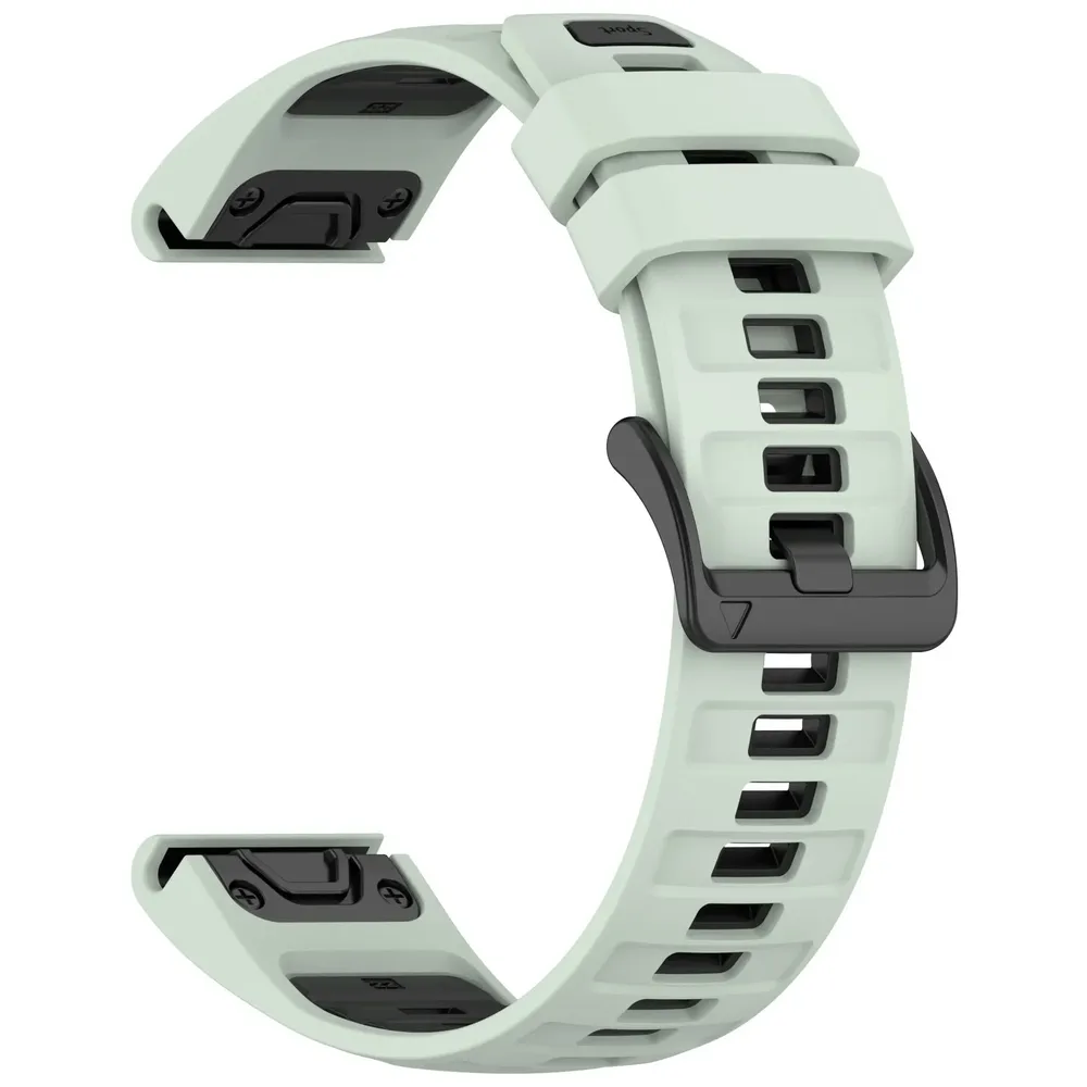 Bracelet sport silicone 20 à 26 mm Quick Fit Garmin