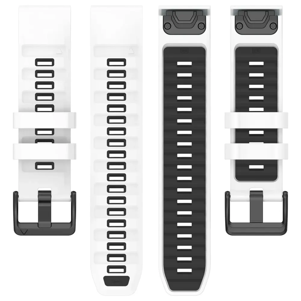 Bracelet sport silicone 20 à 26 mm Quick Fit Garmin