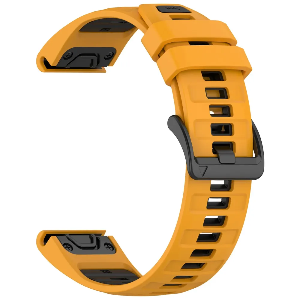 Bracelet sport silicone 20 à 26 mm Quick Fit Garmin