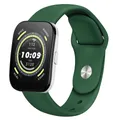 Bracelet sport silicone 20 et 22 mm Amazfit GTS – Couleur du bracelet Army green 1