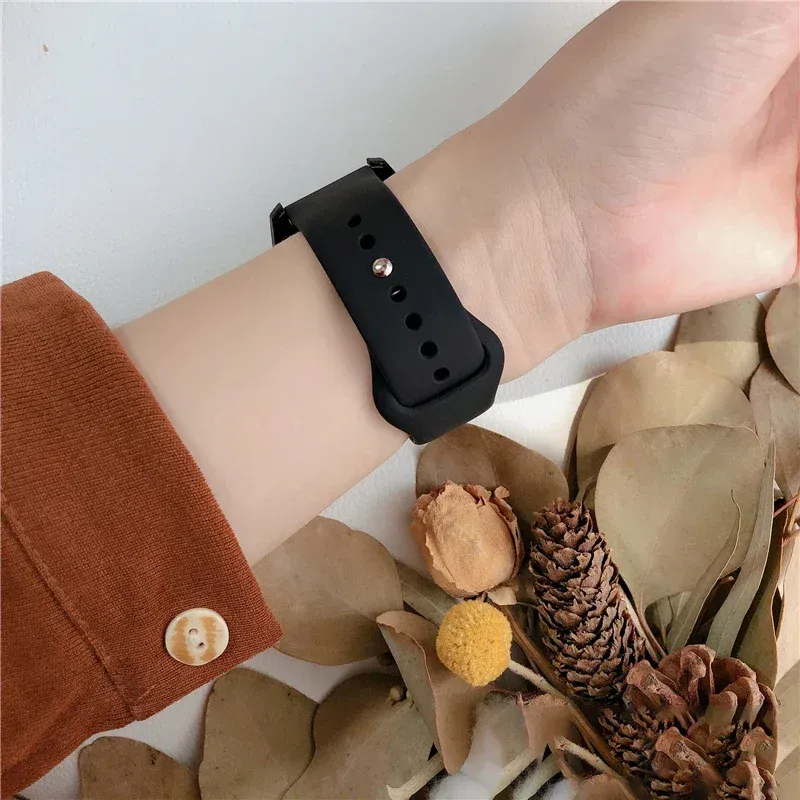 Bracelet sport silicone 20 et 22 mm Amazfit GTS