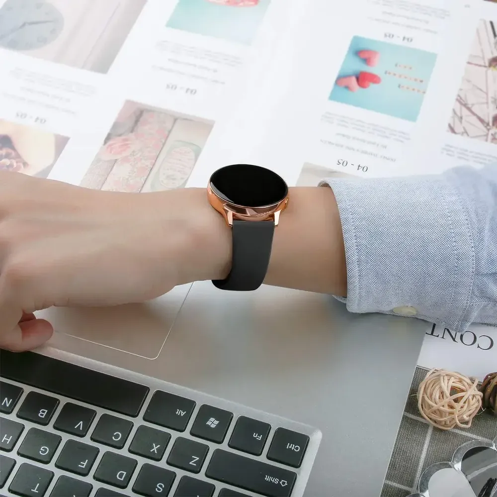 Bracelet sport silicone 20 et 22 mm Amazfit GTS