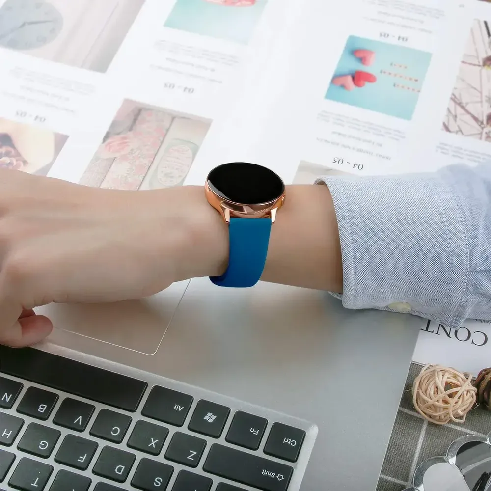 Bracelet sport silicone 20 et 22 mm Amazfit GTS