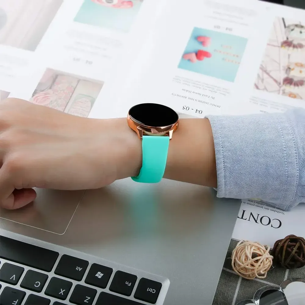 Bracelet sport silicone 20 et 22 mm Amazfit GTS
