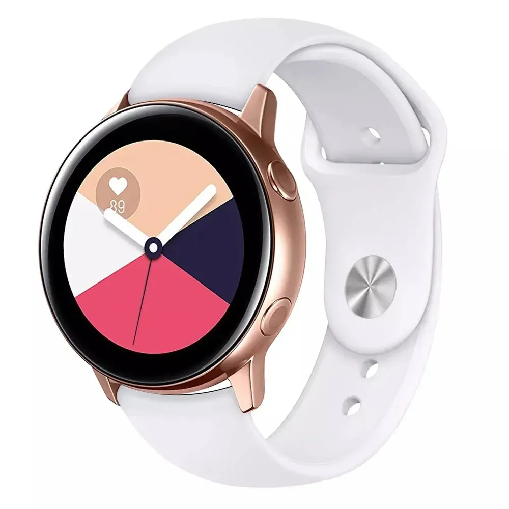 Bracelet sport silicone 20 et 22 mm Amazfit GTS